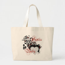Bébé gothique victorien sacs de toile