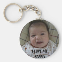 bébé, J'AIME MON NANNA Porte-clé