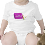 Bébé jumeau nerd 2 d'ordinateur de 2 (CTRL V) Onsi Body Pour Bébé