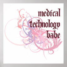 Bébé médical de technologie posters