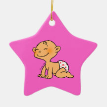 Bébé mignon décoration de noël