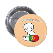 Bébé portugais badges avec agrafe