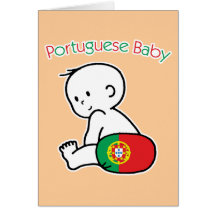 Bébé portugais cartes de vœux