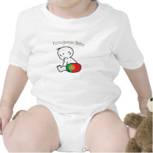 Bébé portugais t-shirt