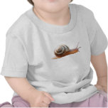 Bébé T de ~ d'escargot T-shirts