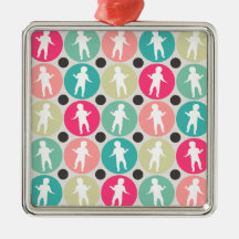 Bébés de danse ornement de noël