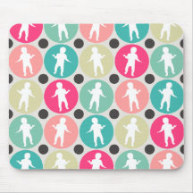 Bébés de danse tapis de souris