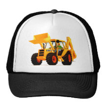 Bêcheur jaune casquette