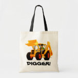 Bêcheur jaune sacs en toile