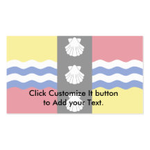 Bedfordshire, drapeau du Royaume-Uni Cartes De Visite Personnelles