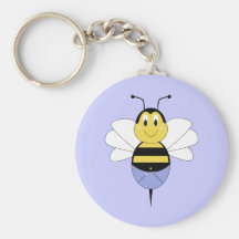 BeeBee gaffent l'abeille Keychain Porte-clés