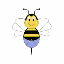 BeeBee gaffent l'ornement d'abeille Découpage En Acrylique