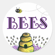 BEEEEEs Adhésifs Ronds