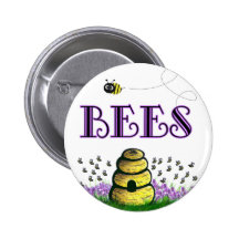 BEEEEEs Pin's Avec Agrafe