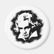 Beethoven Magnets Pour Réfrigérateur