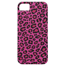 Bel éclat de scintillement de peau de léopard de r coques iPhone 5