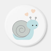 Bel escargot magnets