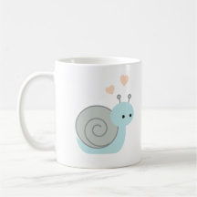 Bel escargot mugs à café