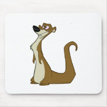 Belette muette tapis de souris