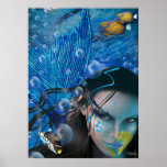 Belle affiche de sirène de Mara