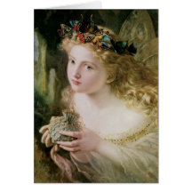 Belle carte de Noël féerique d'Anderson