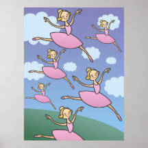 Belle copie de ballerines affiches