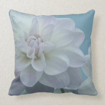 Belle fleur de dahlia oreillers american