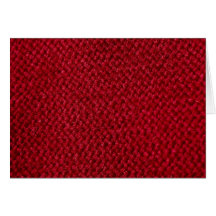Belle laine dans la couleur rouge carte de vœux