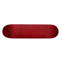 Belle laine dans la couleur rouge plateaux de skateboards customisés