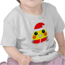 Belle le Cockatiel comme Père Noël - préparez pour T-shirts