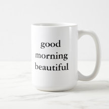Belle tasse bonjour