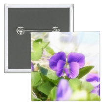 Belle violette de ressort badge
