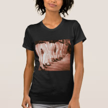 Belles jambes de danse de rétros femmes vintages d t-shirt