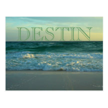 Belles plages de Destin, la Floride Cartes Postales