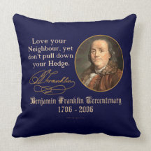 Ben Franklin - voisins Oreiller