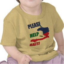 Bénéfice à l'UNICEF - aidez svp le Haïti T-shirts