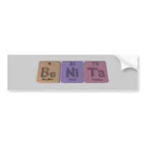 Benita en tant que tantale de nickel de béryllium autocollants pour voiture