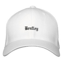 Bentley a brodé le chapeau casquettes brodées