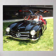 Benz 1955 de Mercedes 300SL Gullwing Affiches