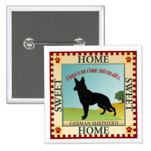 Berger allemand badges avec agrafe