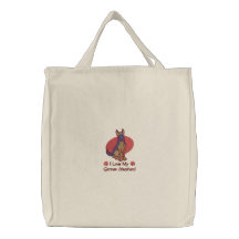 Berger allemand d'amour sacs