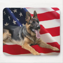 Berger allemand tout le Mousepad américain Tapis De Souris