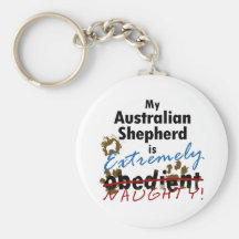 Berger australien extrêmement vilain porte-clé