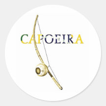 Berimbau Capoeira Adhésif Rond