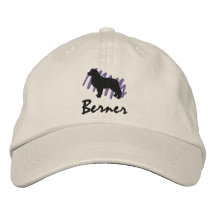 Berner griffonné chapeau brodé