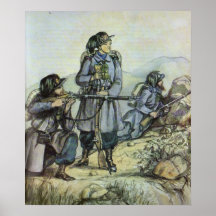 Bersaglieri - 1855 poster