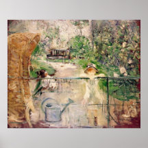 Berthe Morisot les affiches de beaux-arts de chais