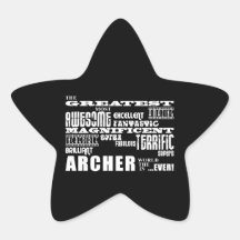Best Archers : Greatest Archer Star Sticker