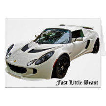 Bête rapide de Lotus petite Cartes De Vœux