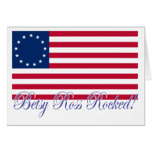 Betsy Ross a basculé Cartes De Vœux